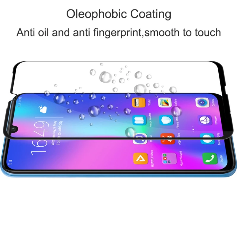 Для Huawei Honor 10 lite защитное стекло с полным покрытием для 9 защита экрана закаленное