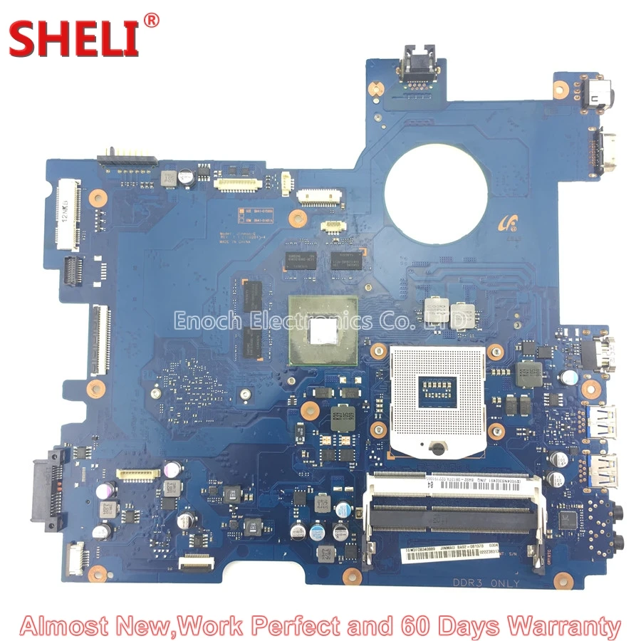 MOUGOL BA92 08137A 08137B ноутбук материнская плата для Samsung RC512 NP BA41 01598A Jinmao Q HM65 GT525M DDR3