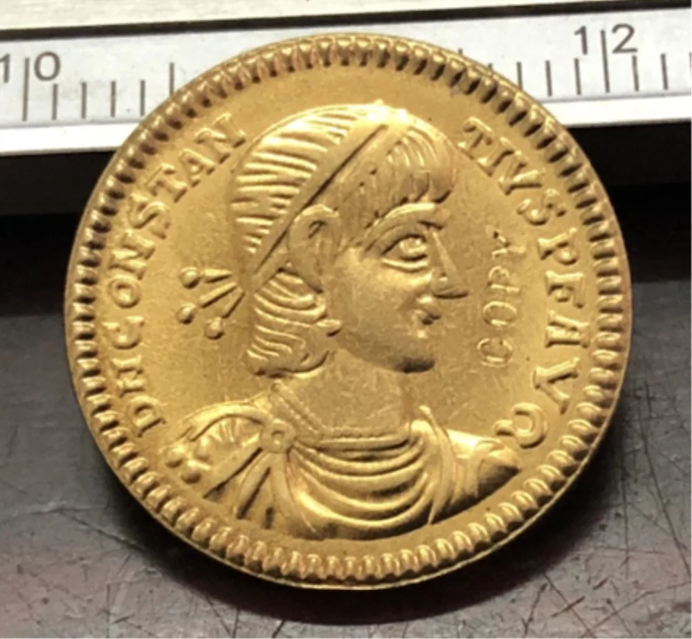 352 361 года 1 солидус по имени Constantius II копия монеты|Безвалютные монеты| |