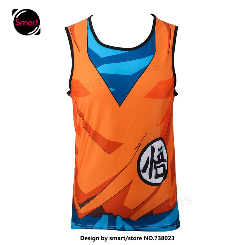 2017 Новая мода Ball Z Безрукавки для женщин Гоку Гохан жилет Yamcha Вегета Летний Стиль