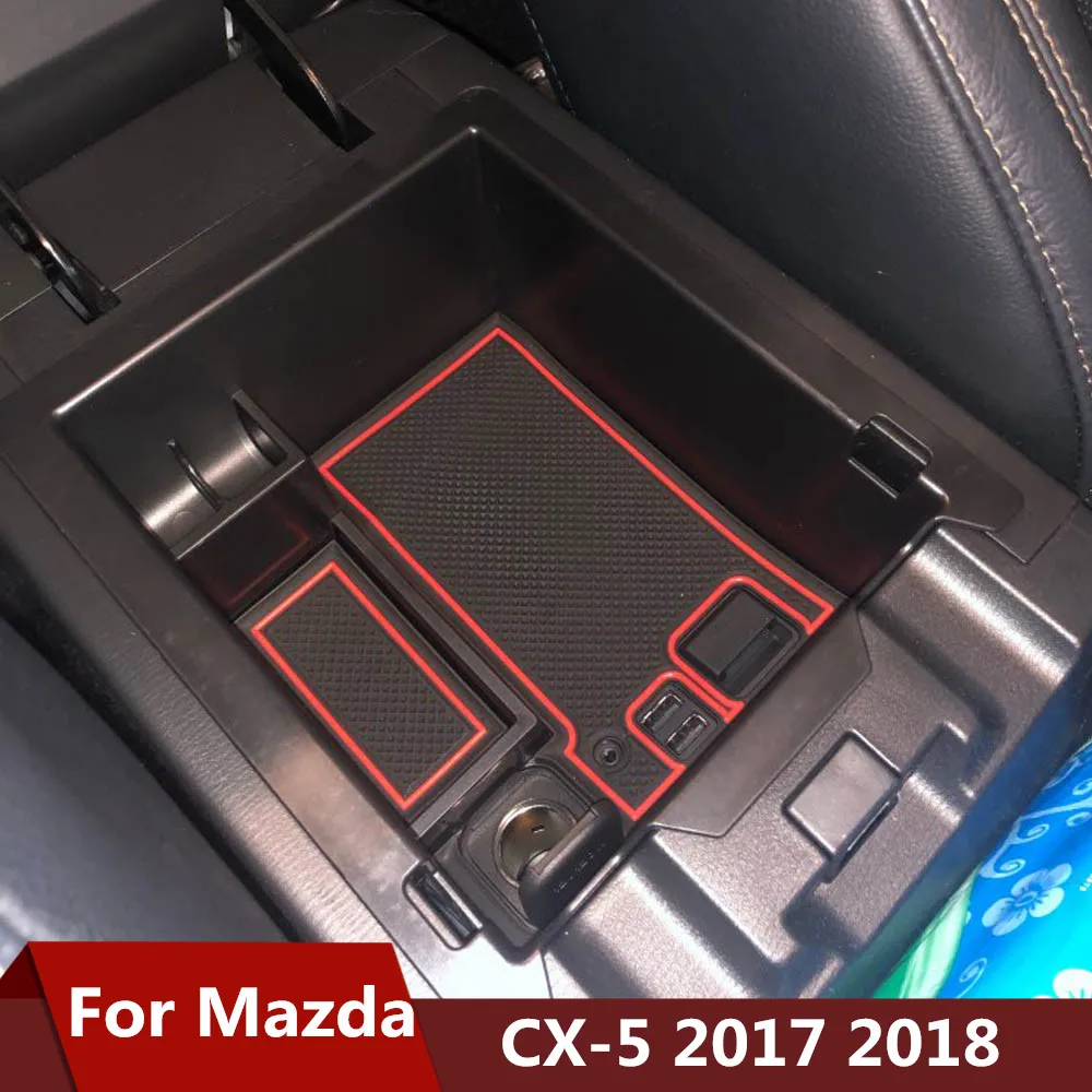 Женская коробка для Mazda центральный автомобильный подлокотник хранения CX5 CX 5 2017
