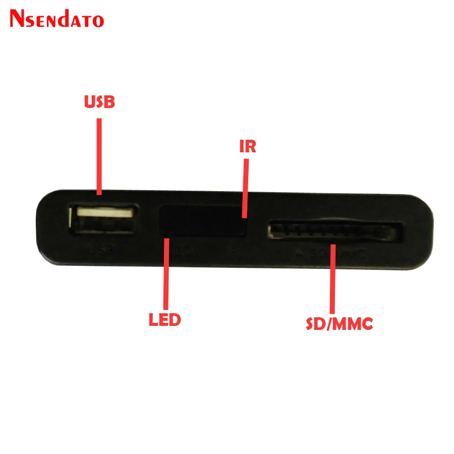 Мини HD медиаплеер 1080P Full USB Видео Мультимедиа HDD Медиа плеер Поддержка