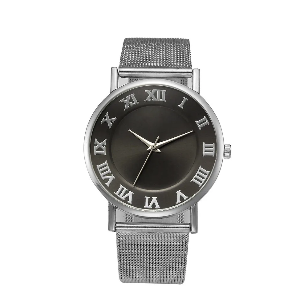 Montre femme дропшиппинг модные серебряные сетчатые Кварцевые часы Женские металлические часы из нержавеющей стали платье часы Relogio Feminino подарок часы