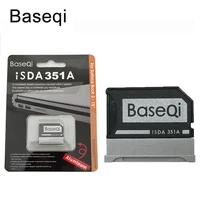 baseqi aluminum flash tf memory card adapter for microsoft surface book surface book 2 surface book 2 15 351a minidrive