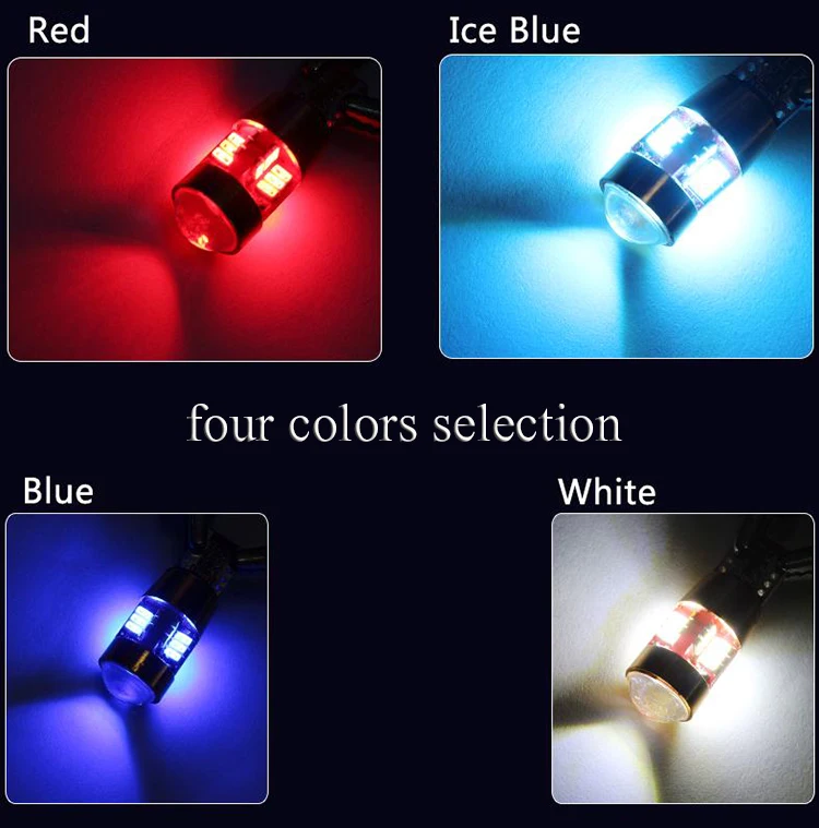 Автомобильная светодиодная лампа автомобильная T10 W5W canbus Внешние фары автомобиля