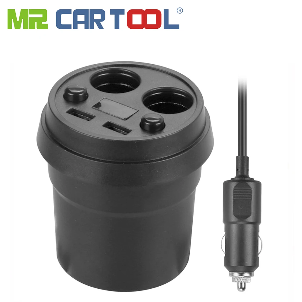Mr Cartool автомобильный Стайлинг прикуриватель разветвитель напряжение