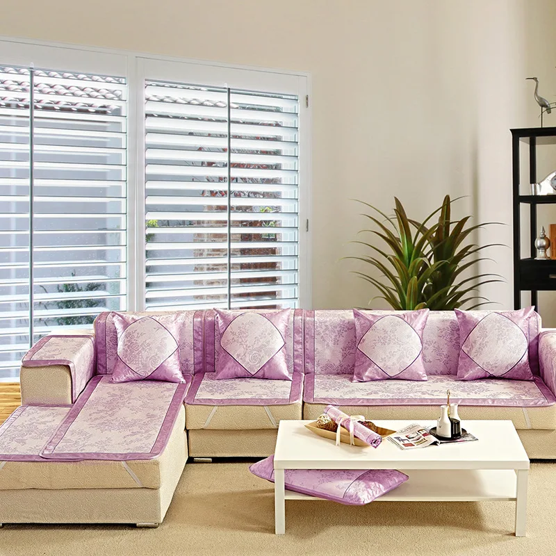 Чехол из ротанга для сидений и дивана ледяного шелка на лето украшения дома