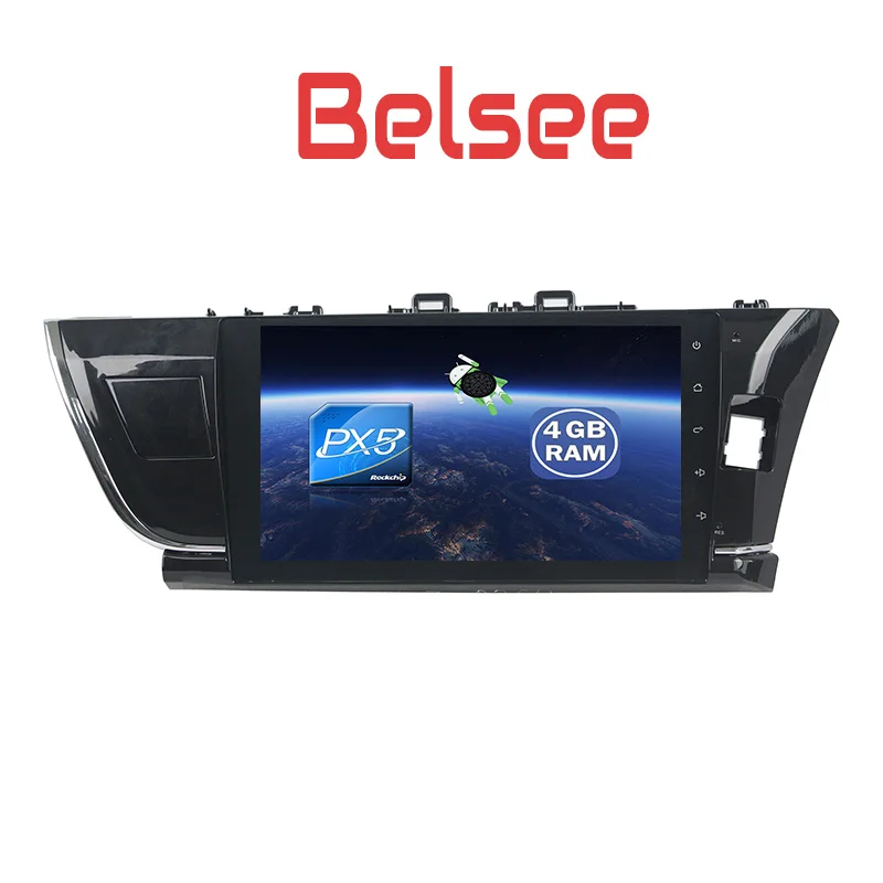 Belsee для правой руки Toyota Corolla 2014 2015 10 1 &quotIPS экран Android 8 0 автомобильное радио стерео