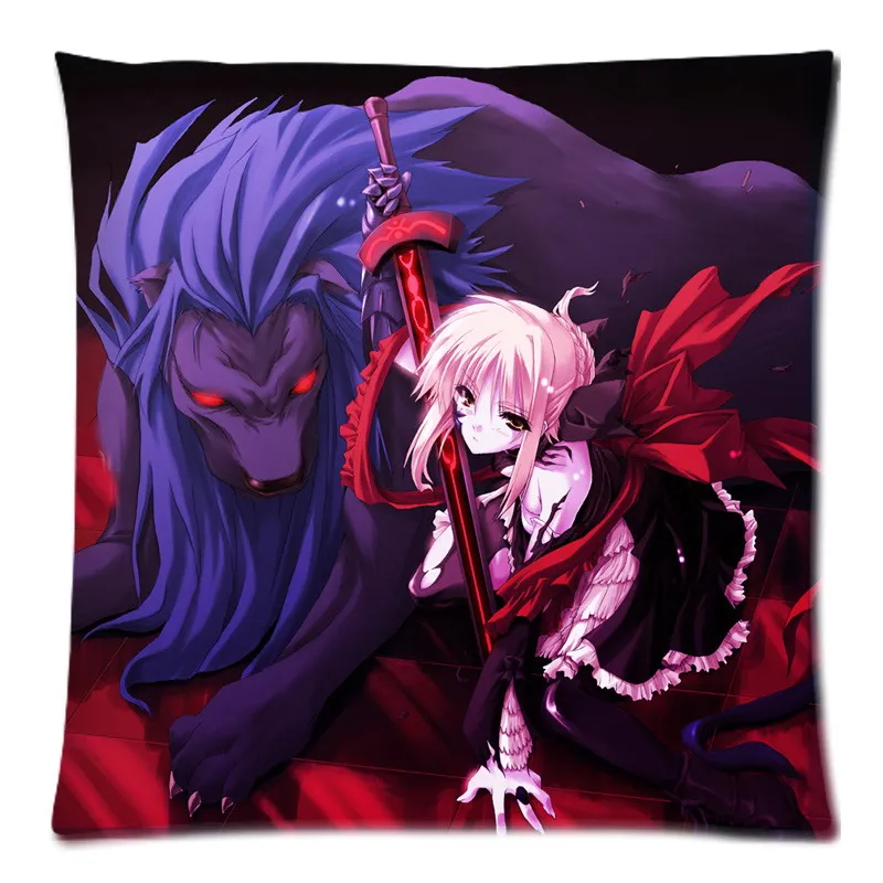 45x45 см чехол для диванной подушки Fate Stay night автомобильного дивана Наволочка на