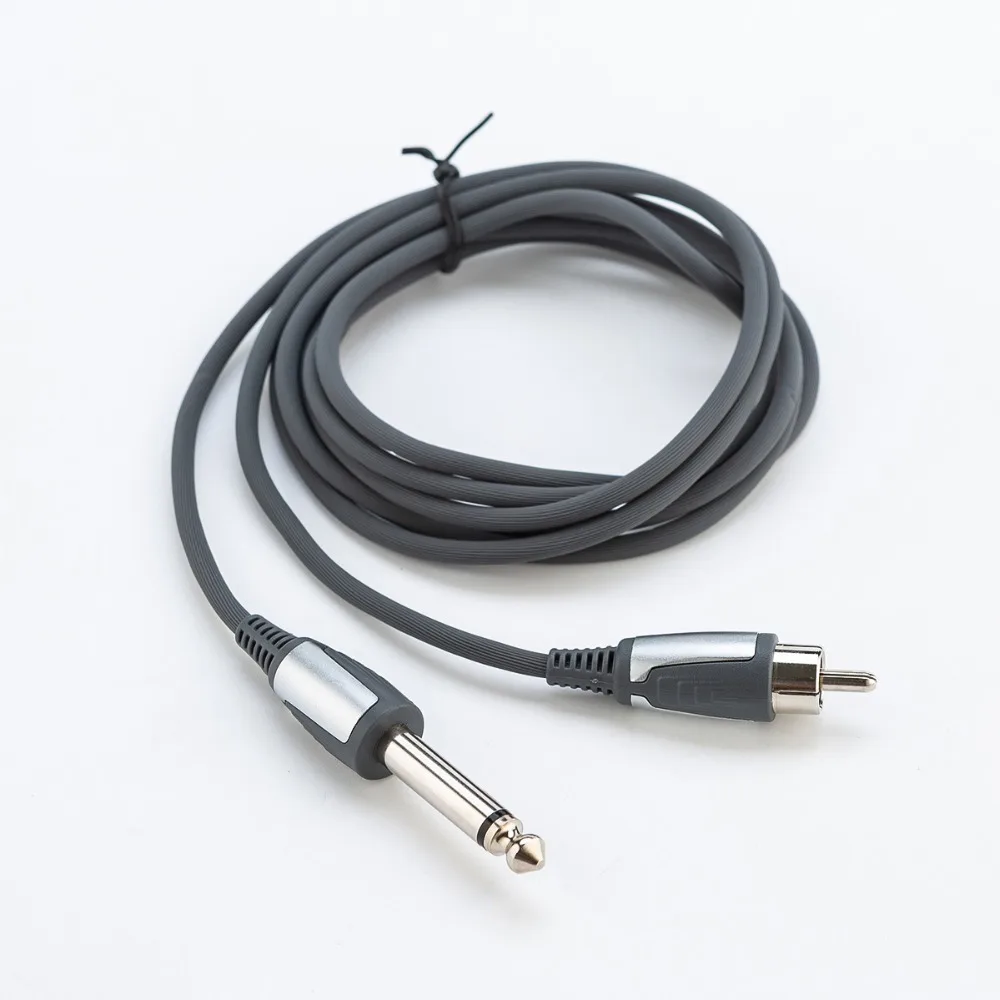 6FT EZ мастер Pro татуировки Клип шнур силиконовый куртка кабель RCA DC ястреб Стиль соединение для картридж татуировки Питание