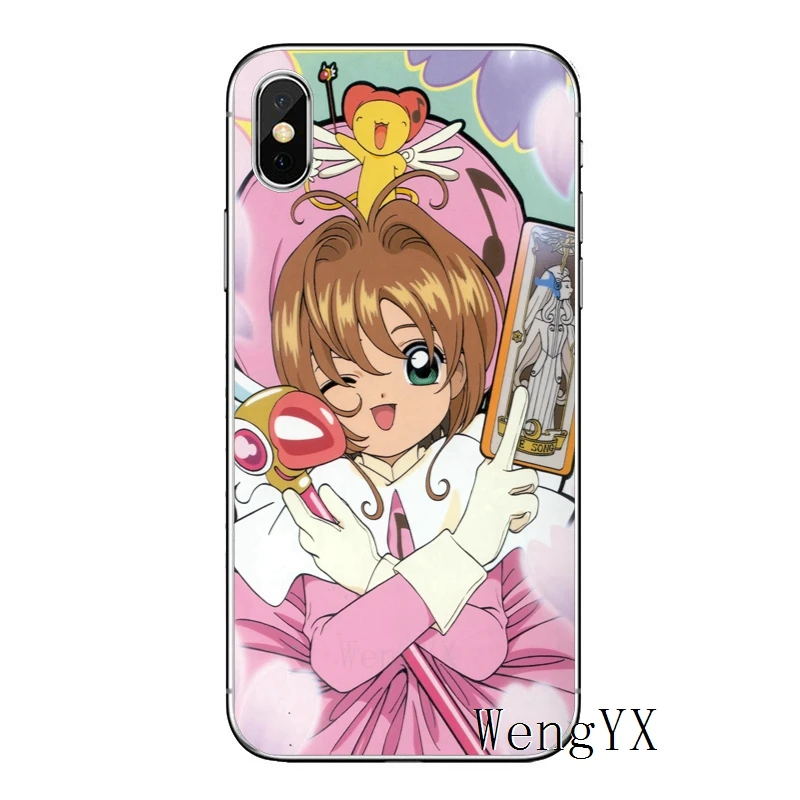 Японии аниме искатель карт Sakura для huawei Коврики 20 10 9 8 lite pro Y9 Y7 Y6 премьер Y5 II GR5 мягкая Телефон Чехол - Цвет: Card-Captor-A-10