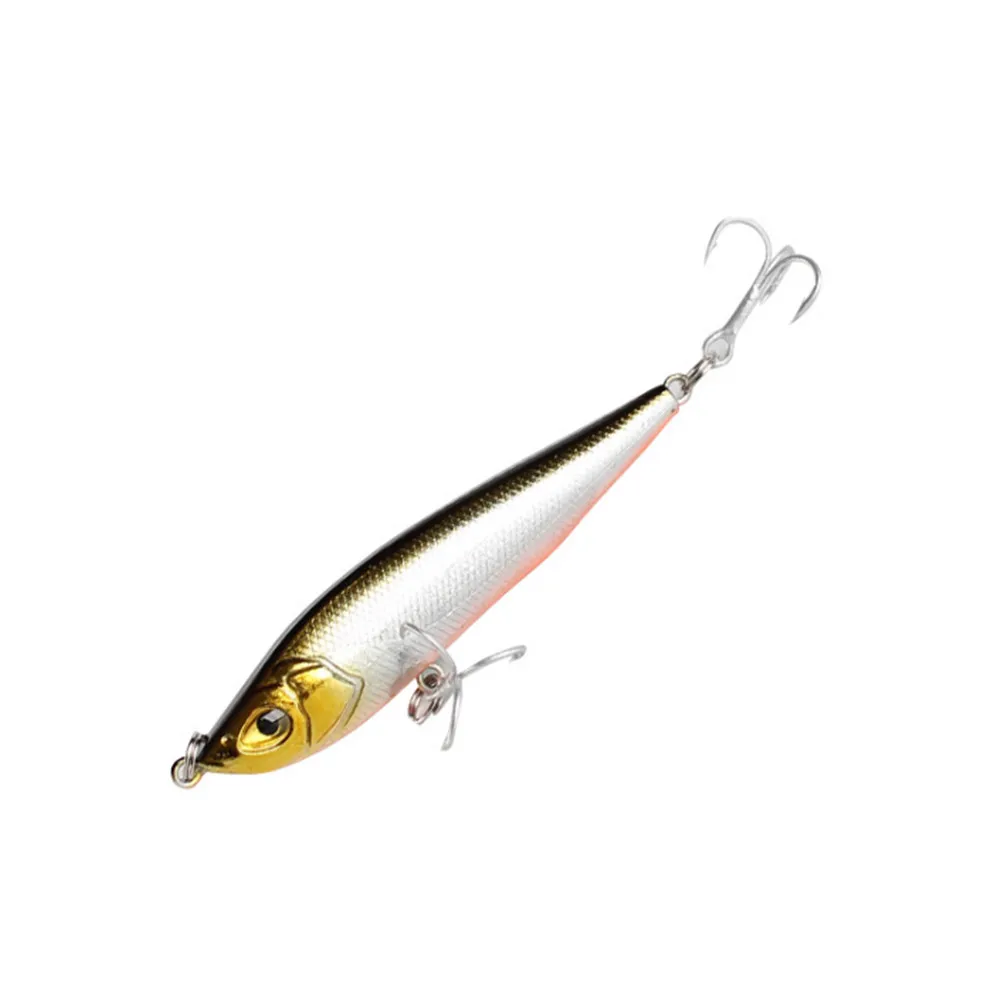 FISHINAPOT 1 шт. 8 см/15 г приманка-карандаш Тонущая высокое качество LaserFishing приманка воблер твердый Воблер для морского окуня Щука рыболовный инструмент - Цвет: 05