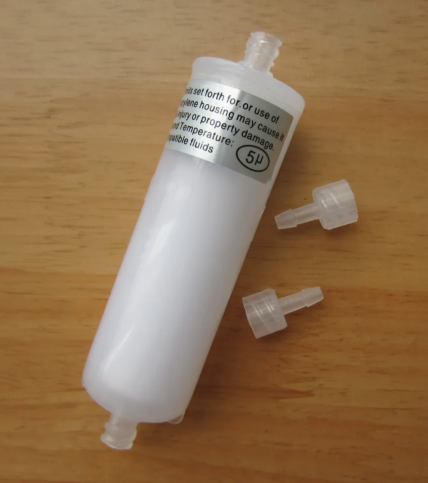 20 шт длинноцилиндровый фильтр Белый растворяющие чернила SPT-510 печатающая