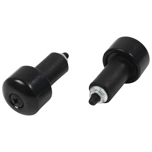 Наконечник ручки мотоцикла черный |