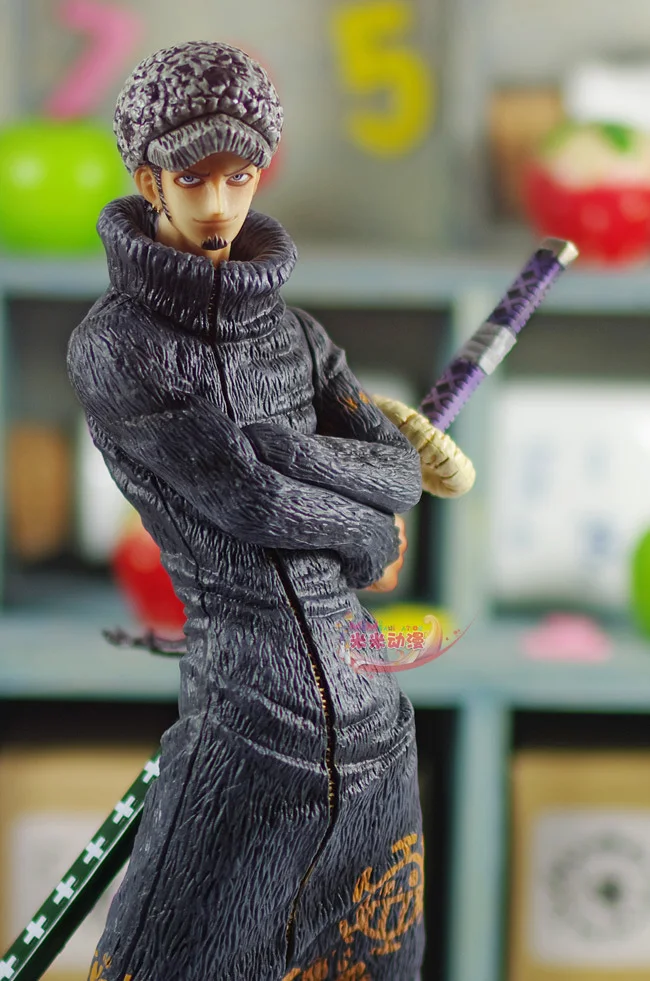 free shipping with original retail box 23cm one piece Trafalgar.Law PVC toys hand-done action figure EW-hzw-0021 | Игрушки и хобби