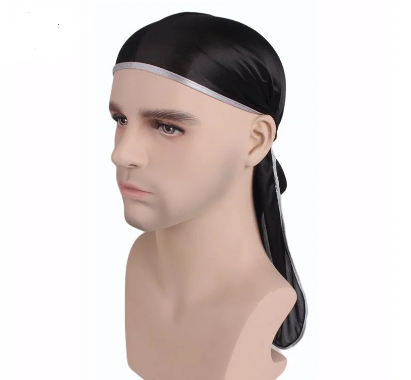 500 шт./лот Новая модная шапка с черепом durag Bandanna/тряпичный шарф на голову Rap
