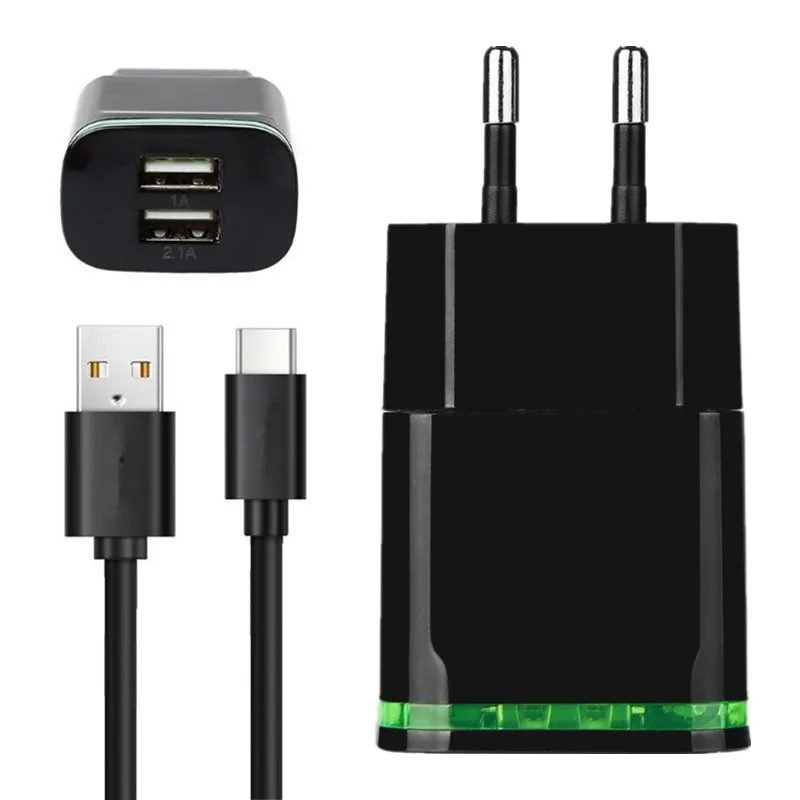 5 В 2 1 А светодиодная подсветка с вилкой европейского стандарта адаптер USB