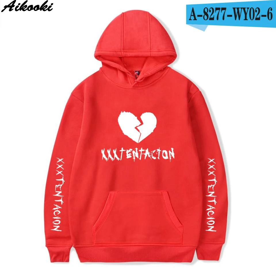 Серебристый Aikooki, модные мужские/женские толстовки с капюшоном, 3D, xxxtentacion, мужские новые толстовки с 3D принтом, xxxtentacion, зимние толстовки, одежда - Цвет: Серебристый