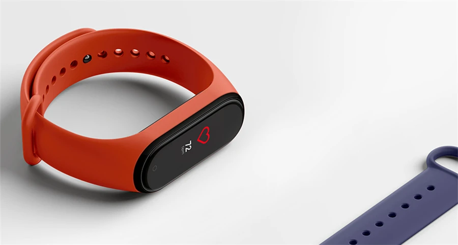Оригинальный Смарт браслет Xiaomi Mi Band 4 фитнес AI Bluetooth 5 0 AMOLED цветной сенсорный экран