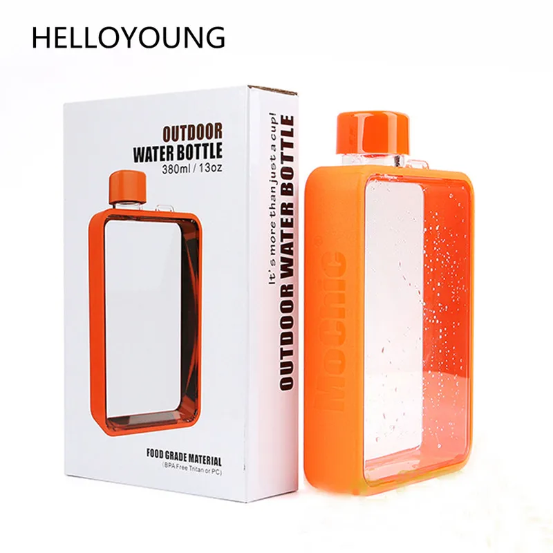 HELLOYOUNG A5 Тетрадь Бумага Тритан Пластик Материал бутылка для воды удобный