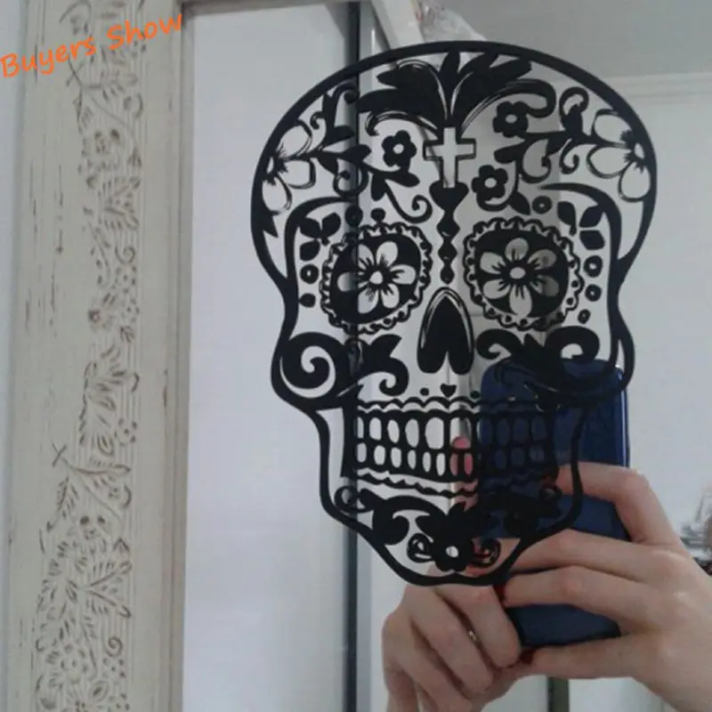 

Skull Wall Decal Stickers Rock style Wall Art Mural Decor