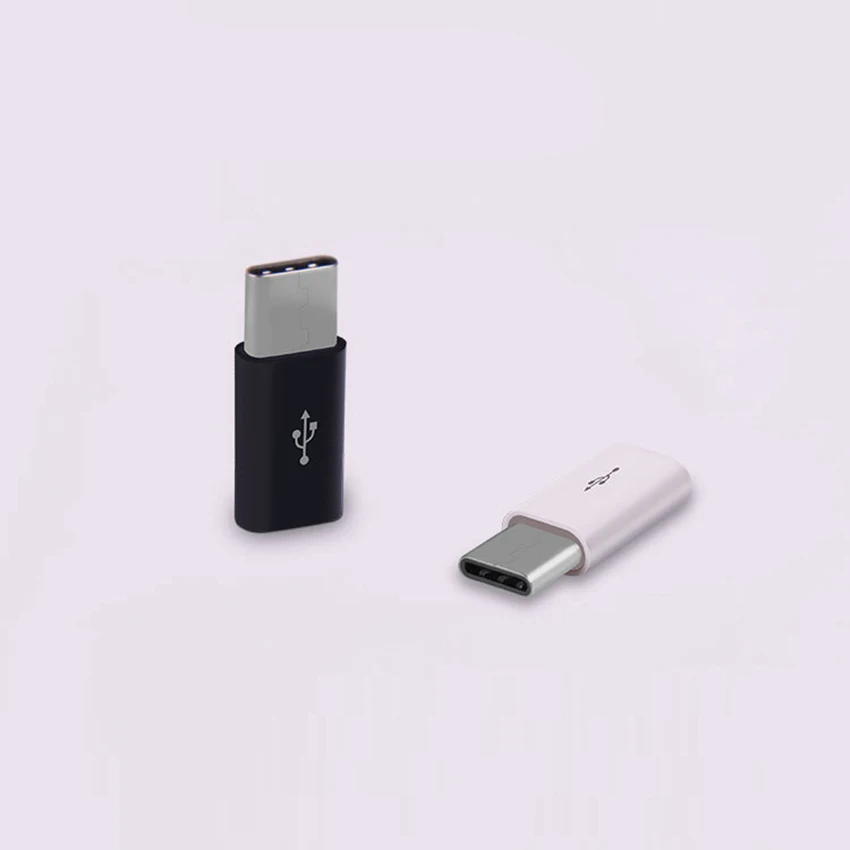 Переходник USB 3 1 Type C (штекер)-Micro (гнездо) 5 шт./лот USB-C для передачи данных черного