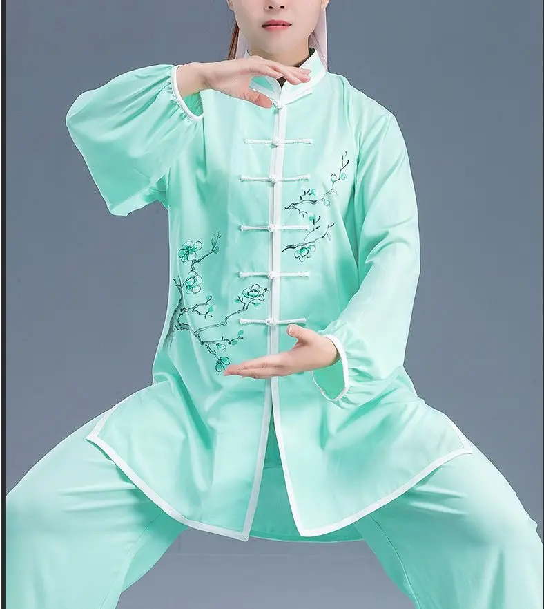 Высококачественная одежда для выступлений tai chi ручная роспись боевые искусства