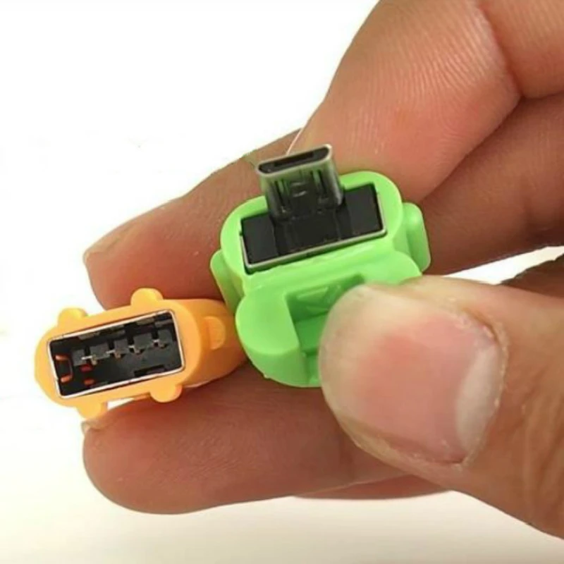 Мини микро Usb Otg кабель к USB OTG адаптер 1 шт. для Samsung HTC Xiaomi Sony LG Android кардридер