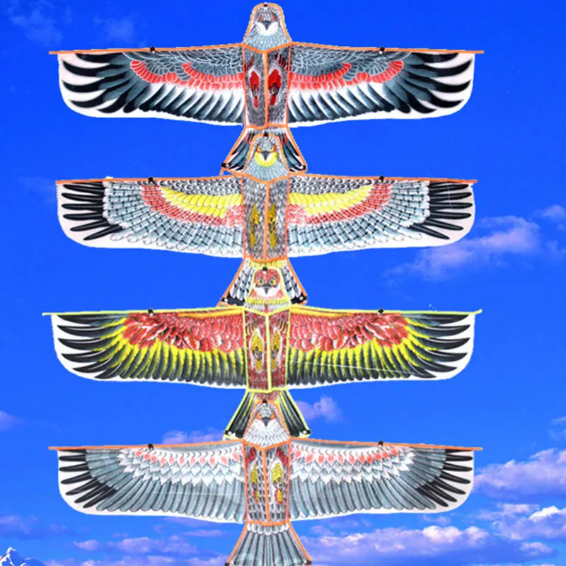 Новинка 2018 детский воздушный змей с орлом многоцветный для хорошей погоды крутая