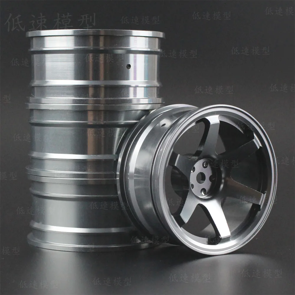 4 шт. 1 комплект алюминиевый сплав металл Whee Rim Fit HPI HSP RC модель 1:10 на дороге гоночный автомобиль 701A для HSP94123/94122/94103/D4/D3