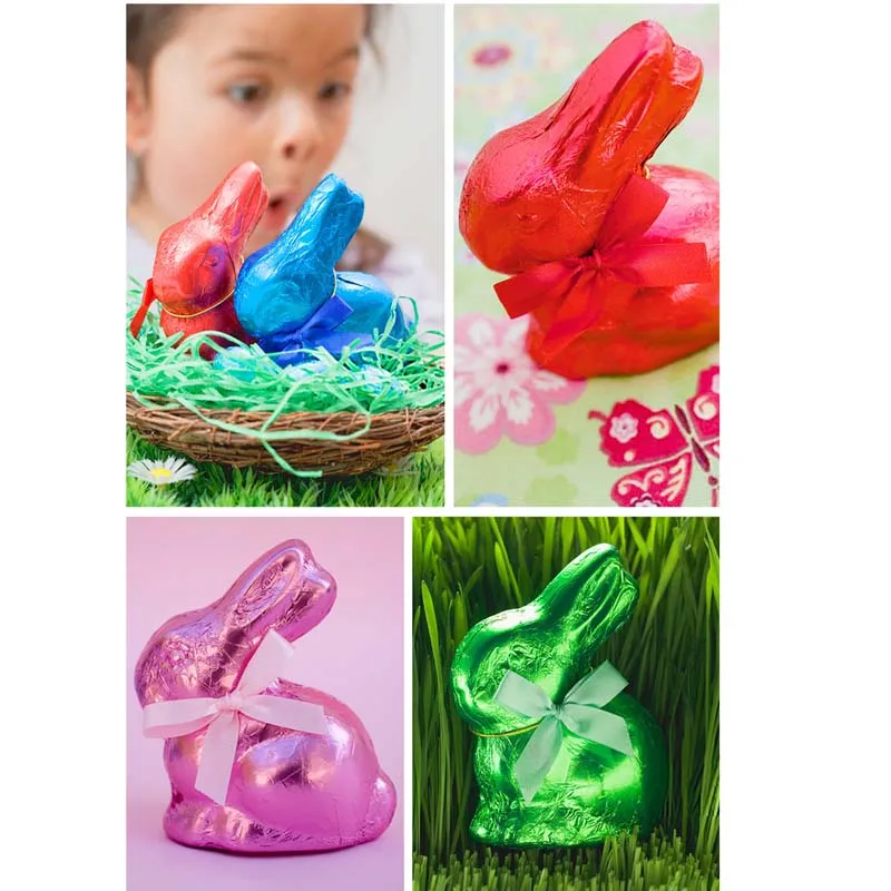 

3D Easter Bunny Rabbit Plastic Chocolate Mold Cute Shoe Candy Mold Sugar Paste Mold Cake Decorating Tools DIY Home Baking Tool
