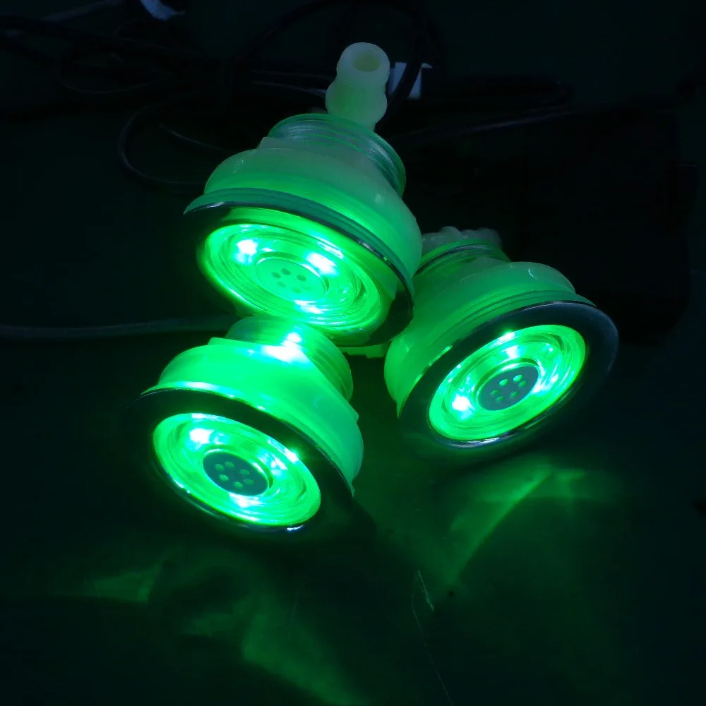 1 шт. встраиваемый водонепроницаемый RGB светодиодный подводный воздушный