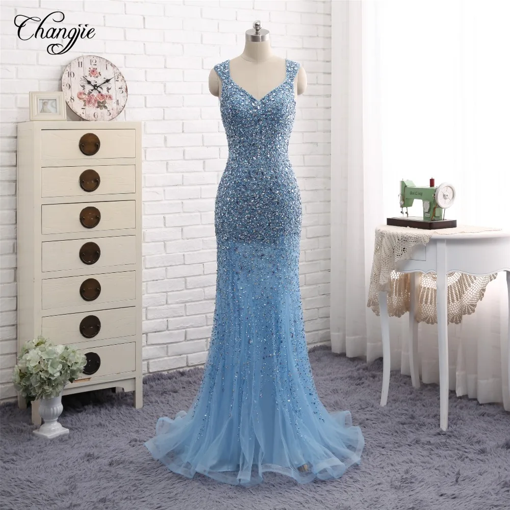 Новый дизайн длинные платья для выпускного вечера 2018 милое вечернее платье с