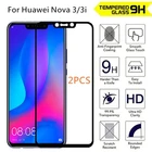 Защитное стекло 9H для Huawei Nova 3i, 2 упаковки