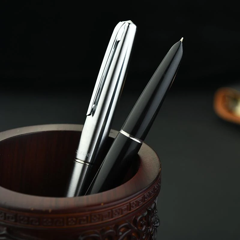 Бесплатная доставка настоящий герой 100 перьевая ручка коробка упаковка