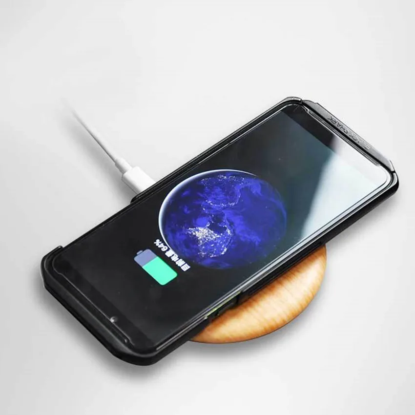 Коврики 15 Вт для беспроводной зарядки Qi Xiaomi Mi 9t Бамбуковая деревянная