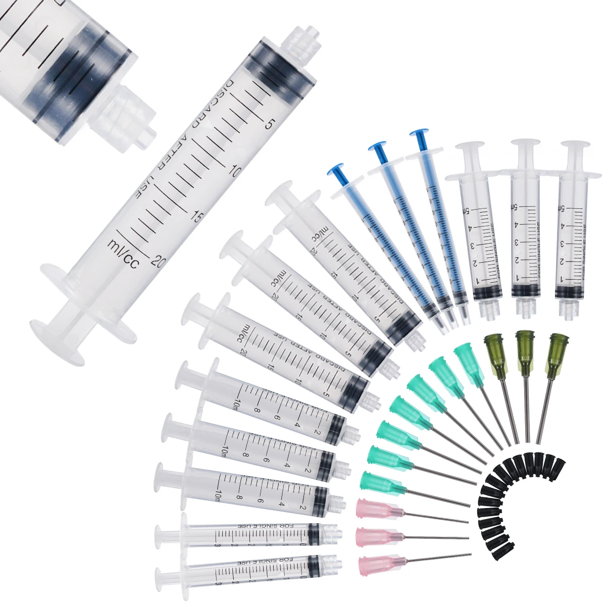 15 Pack Blunt Tip Syringe Glue Syring 20ml 10ml 5ml 3ml 1ml Syringes For Oil Applicator Science Lab|Эпоксиды| |