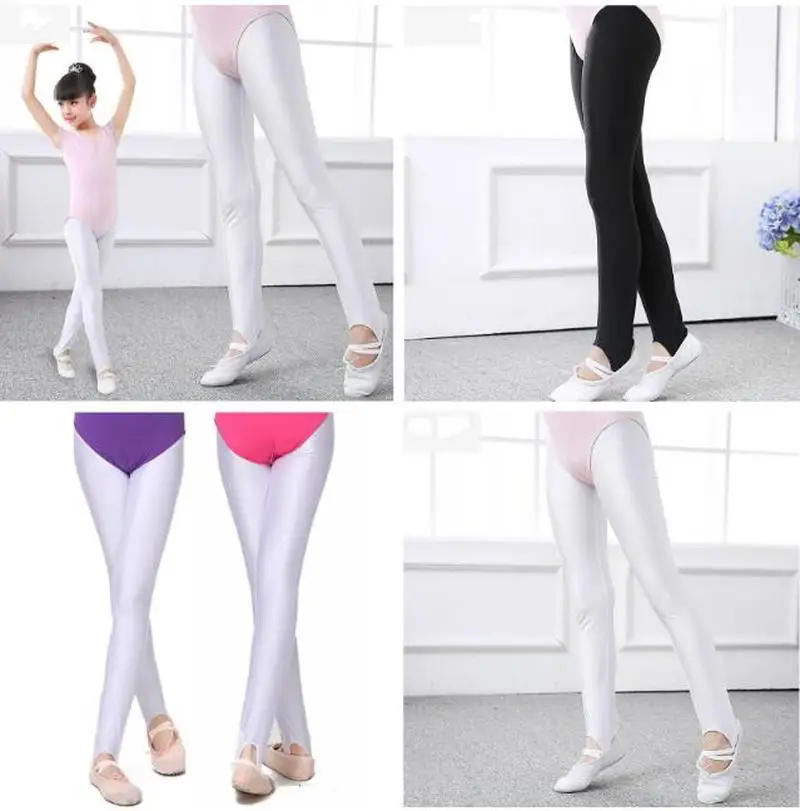 2019 детское тренировочное балетное высокие носки для девочек спандекс йога танцы