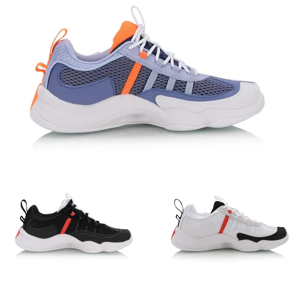Li-Ning/Мужская обувь для тренировок с усиленной подушкой; светильник; удобная дышащая спортивная обувь с подкладкой; кроссовки; AFJP021 YXX063