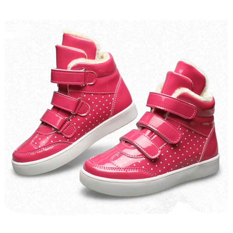 [Распродажа] Зимняя Детская Повседневная Теплая обувь с высоким берцем