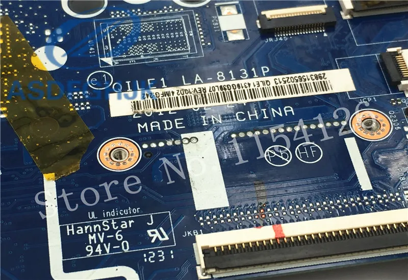 04Y1167 QILE1 LA-8131P материнская плата для ноутбука Lenovo ThinkPad Edge E430 DDR3 hm77 Встроенная 100%