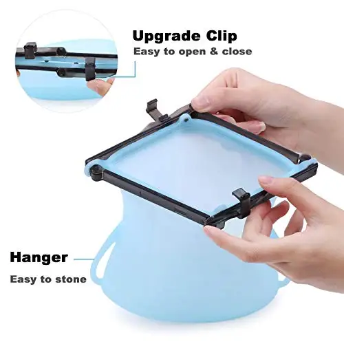 Многоразовый силиконовый пакет 2019 усовершенствованные силиконовые пакеты для