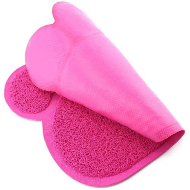 Горячая Милая лапа собака кошка коврик для корма миска домашних животных еда