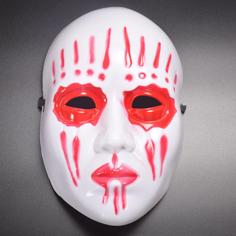 Хэллоуин Страшные Slipknot полное лицо ПВХ маска вечерние косплей платье Сценическое представление Маска Необычные взрослые Ужасы костюм реквизит