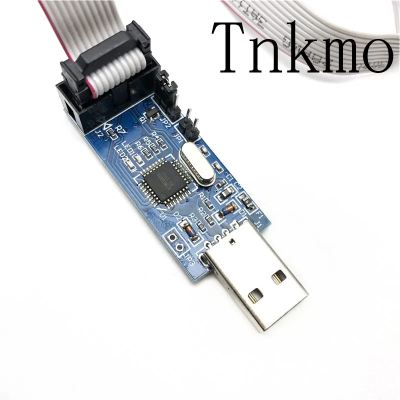 1 шт. USBASP USBISP AVR программатор USB ISP ASP ATMEGA8 ATMEGA128 Поддержка Win7 64K | Электроника