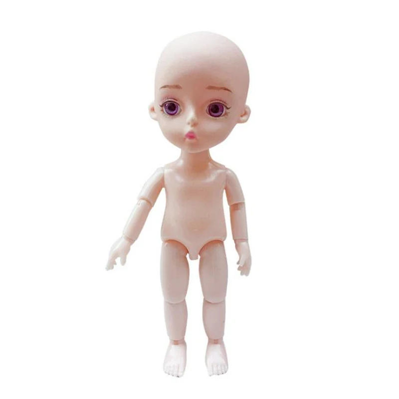 15 см BJD кукла золотые волосы девушки одеваются куклы 13 игрушка на шарнирах с 3D