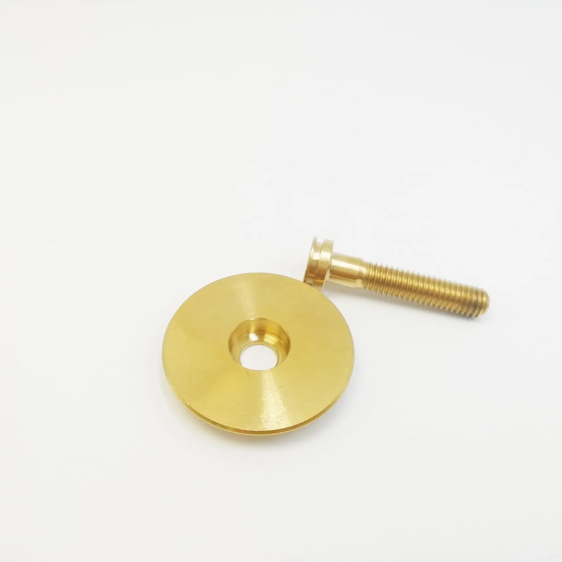 Титановая Крышка с болтом M6x30mm для велосипедной гарнитуры крышка верхним штоком
