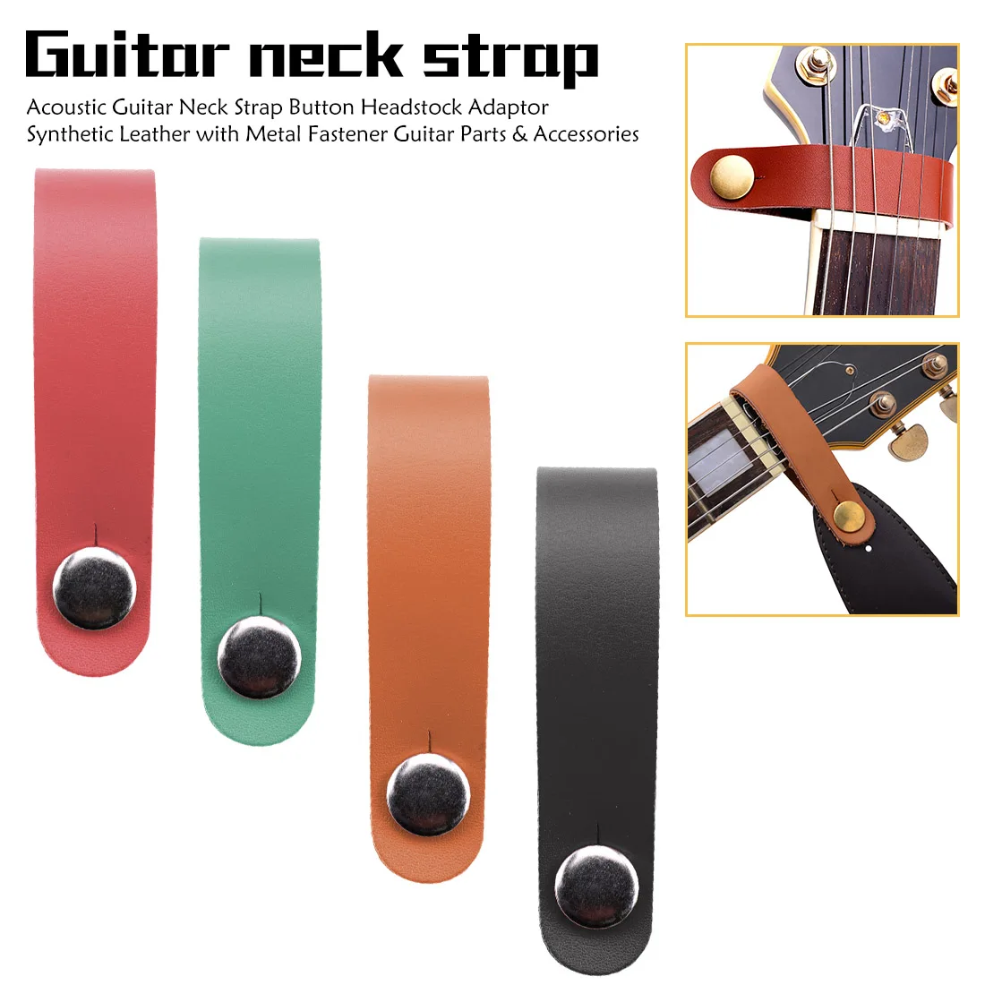 Головная повязка для гитары акустическая гитара шейный ремешок кнопка адаптер