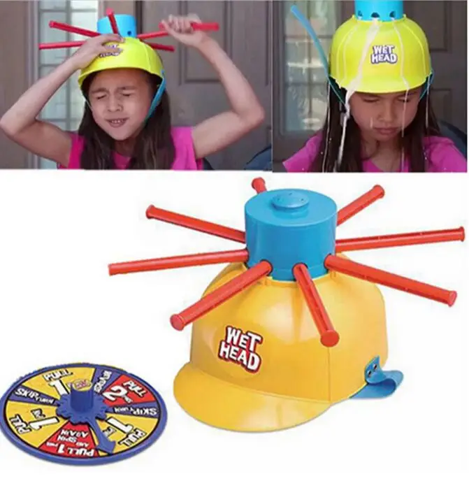 Water Game Challenge Мокрый головной убор водная игра вызов мокрые шутки и смешные рулетки семейные вечерние игры розыгрыши игрушки приколы розыгрыши для ребенка подарок - Цвет: Water Game Challenge