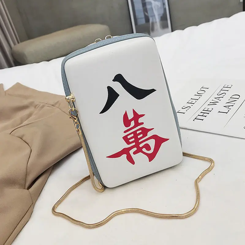 2019 модные женские сумки RanHuang с принтом Маджонга дизайнерские сумки-мессенджеры